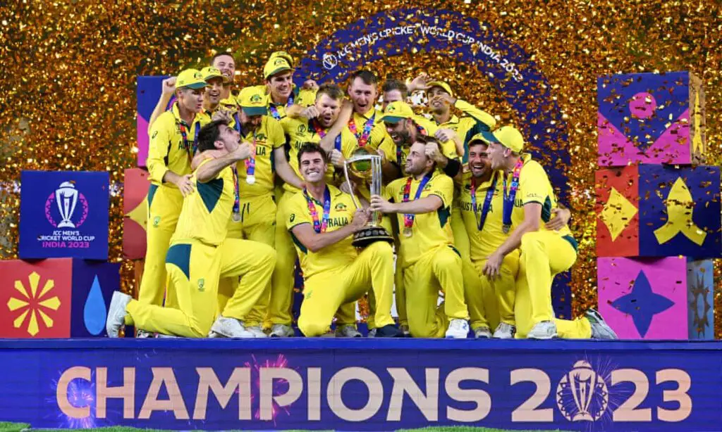 Australia wins world cup